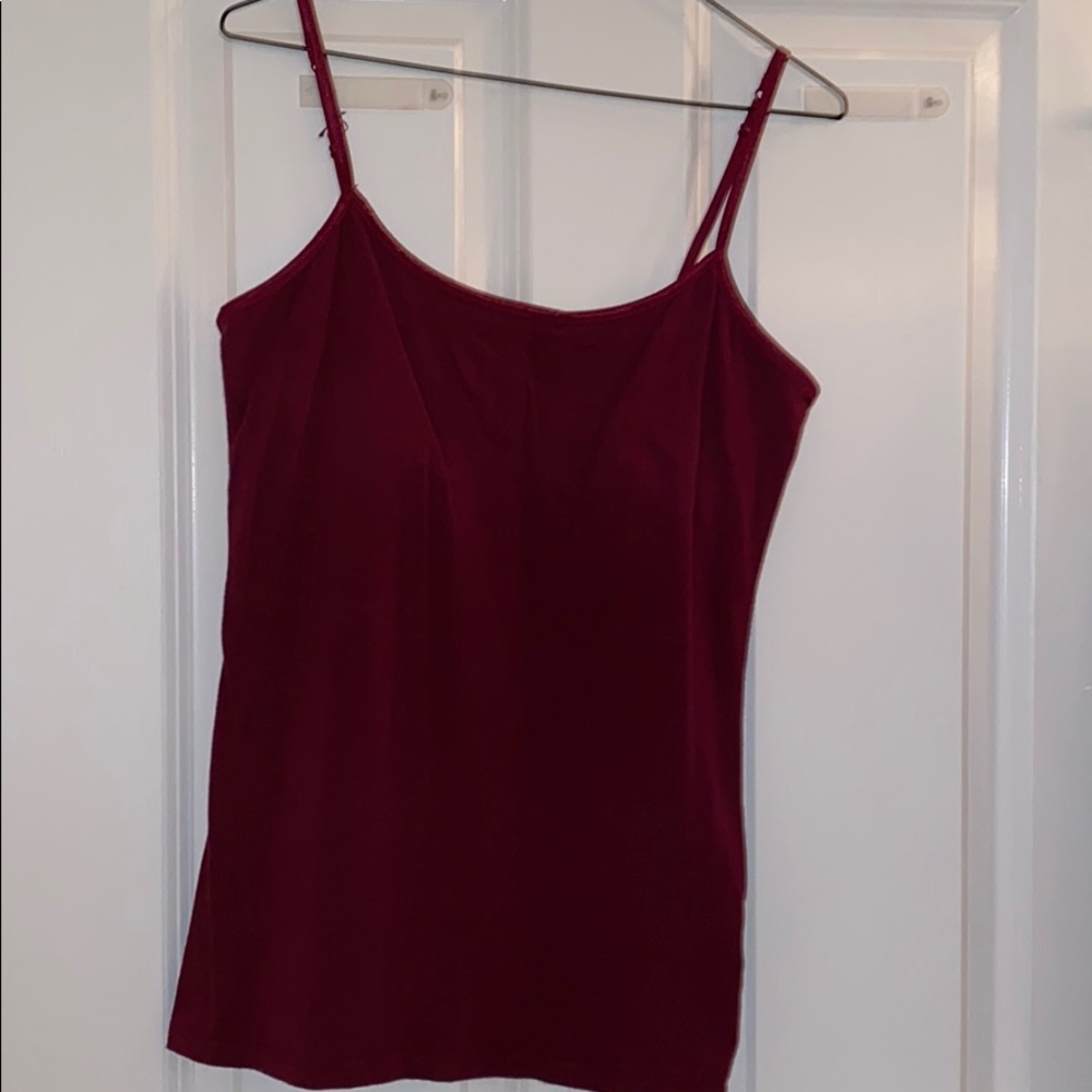 Maroon Tank Top